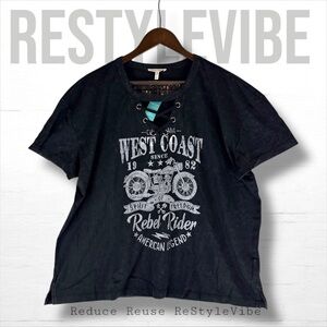 MAURICES Women’s Size XL Shirt Tee T-Shirt Top Graphic NWT Motorcycle NEW